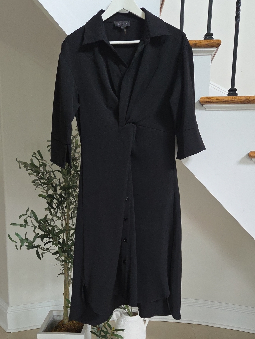 Gracia Midi Shirt Dress